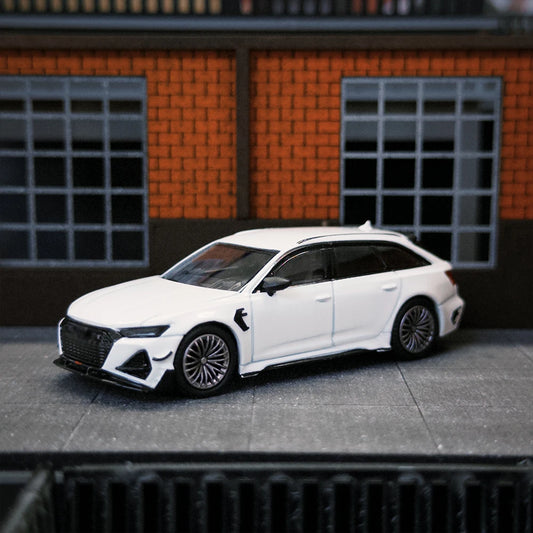 MGT 1/64 RS6 ABT Alloy Diecast Model Car Collection Toy Station Vehicle Gift For Adults （Without  packaging）.