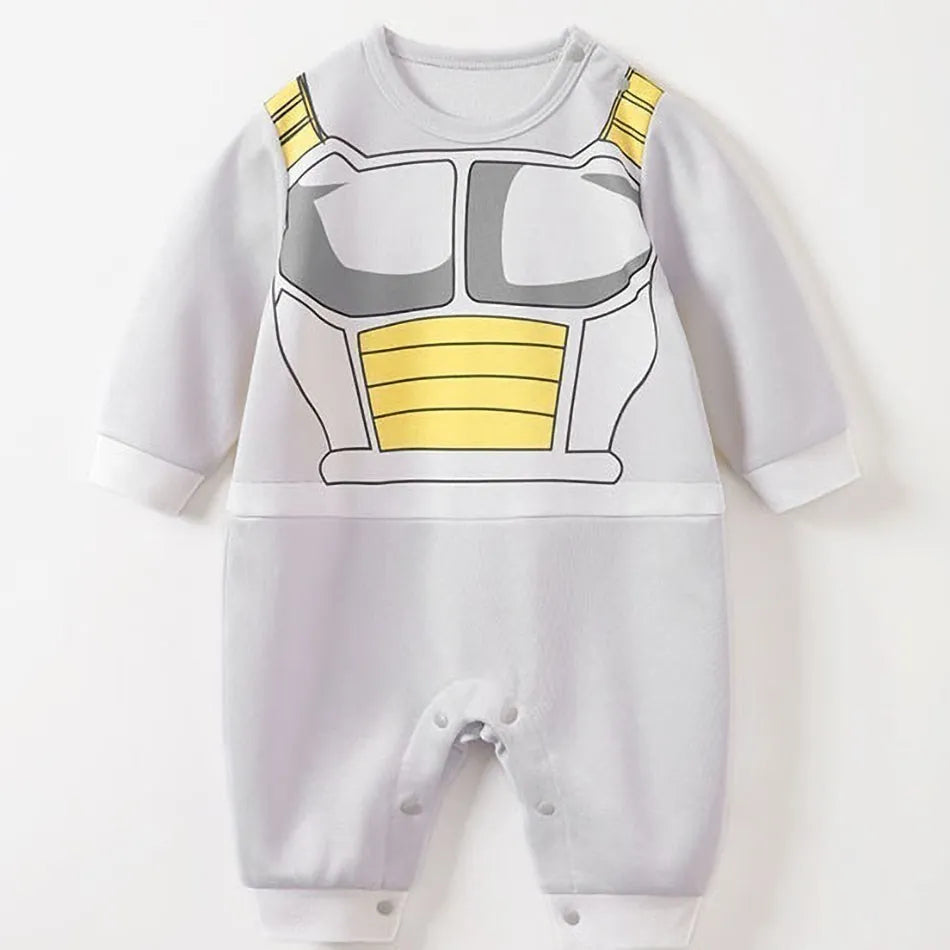 Baby Sommer kurz ärmel ige Baumwolle Anime Overall Jungen Mädchen Rollenspiel Kostüme Baby Kurzarm Body suits Kinder Stram pler
