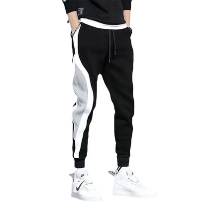 2024 frühling Herbst männer Sport Hosen Männlichen Lose Anliegende Leggings Patchwork Running Training Casual Hosen Mode Outfit Hosen.