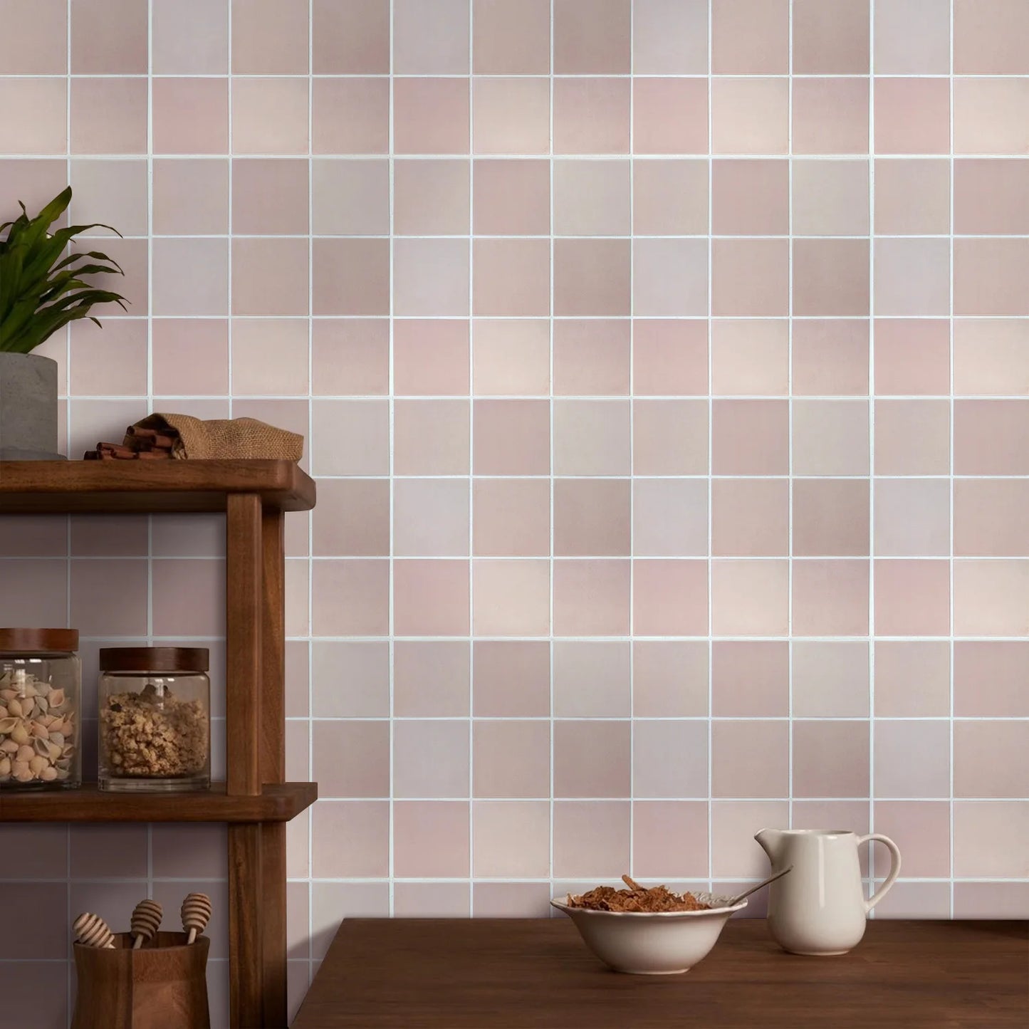 10 PCS Matte Peel-and-Stick Wall Panels, 30 x 30 cm, Waterproof Bathroom Wall Stickers, Wall Decorative Panels, Home Decoration