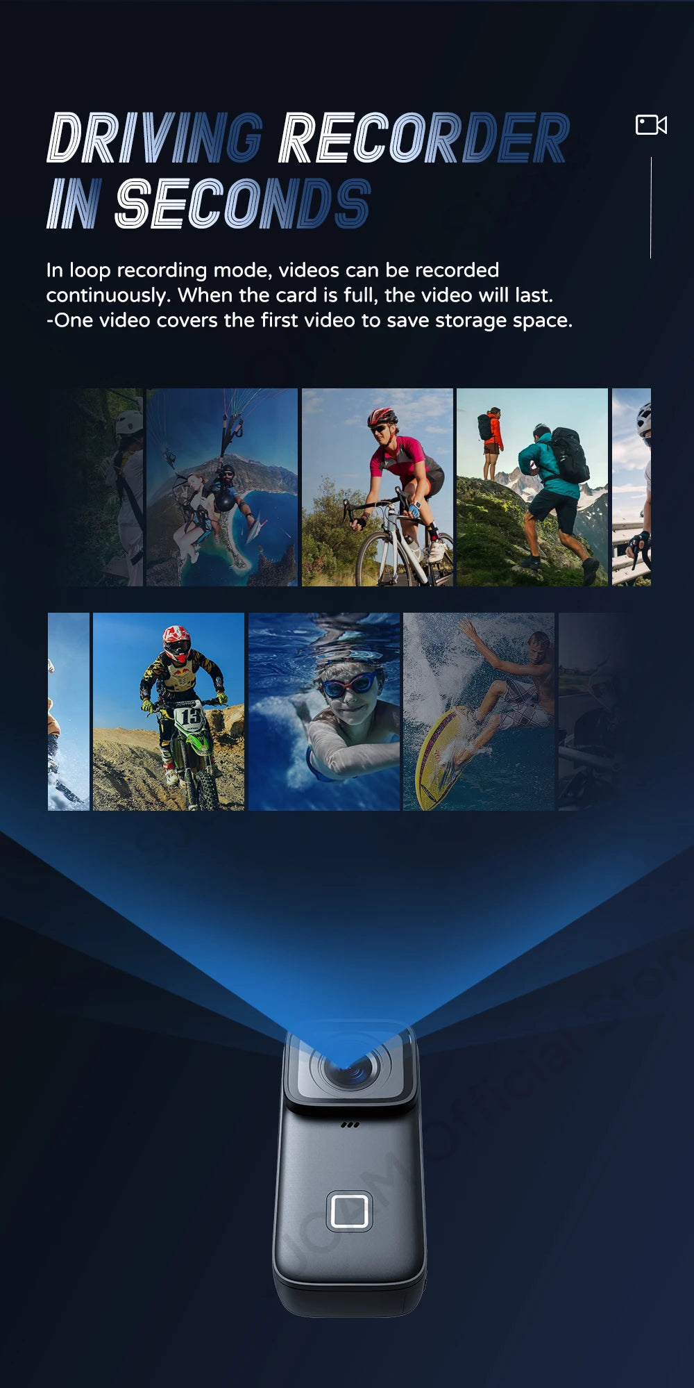 SJCAM C200 Pro 4K Action Camera with Portable Body 5M Waterproof FHD 6-Axis GYRO Video Body 5G WiFi Night Vision Sports DV