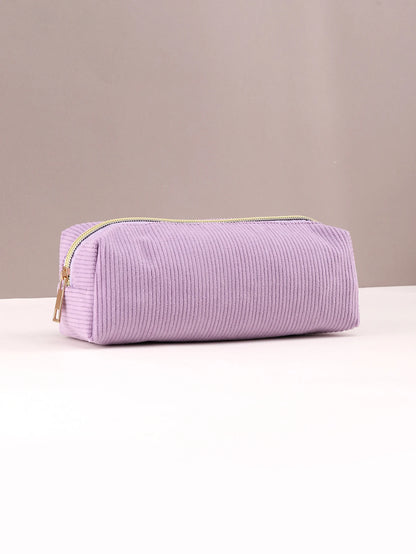 Federmäppchen, einfarbig, Federmäppchen, Schulbedarf, großes Fassungsvermögen, Schreibwarentasche, Schule, japanisches Briefpapier, Schulbedarf.