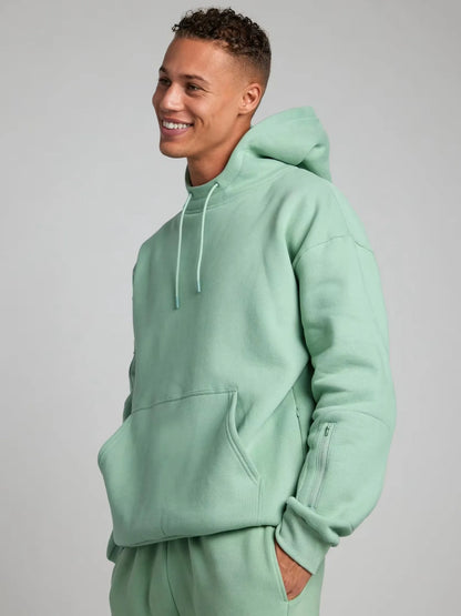 2025 Fitness Workout Outfits Autumn Winter Women Man Tracksuit Sport Pocket Sweatshirt Hoodies Sweatpants 2 Two Piece Set Lover.