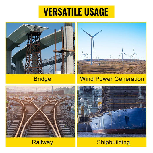 SucceBuy 1100 W magnetische Bohrmaschine, 7/12 Bits, 40 mm, elektrische Mag-Tisch-Blech-Bohrmaschine