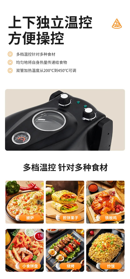 Pizzaofen Tragbare Pizzamaschine Multifunktionale Pizzamaschine