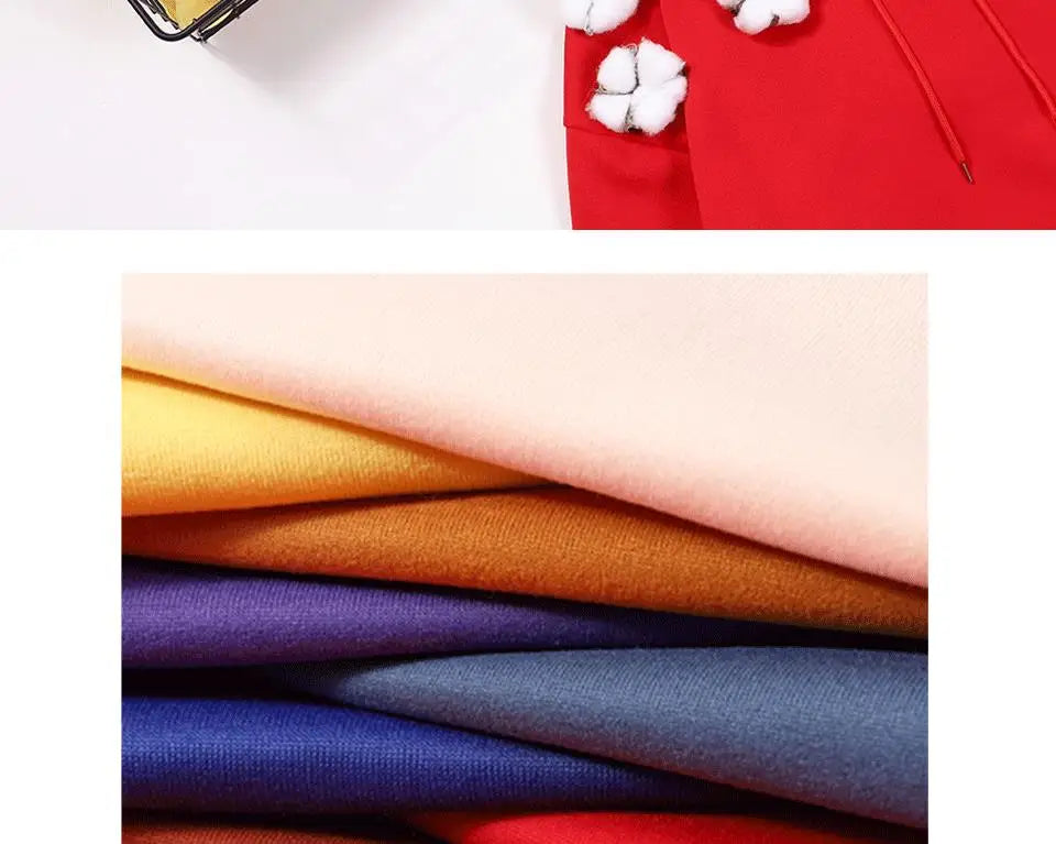 Einfarbiger Hoody für weibliche Herbst modische Kleidung lässige Fleece Tasche Hoodies mehrfarbige Unisex Frauen Streetwear.