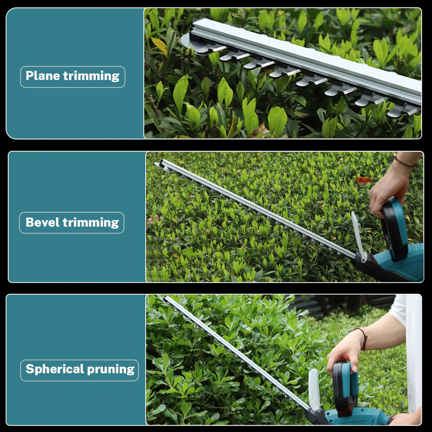 2000 W Elektrische Heckenschere 15000 RPM Rasenmäher Garten Landschaftsbau Heckenschere Trimmer Werkzeug Für Makita 18 V Batterie pin