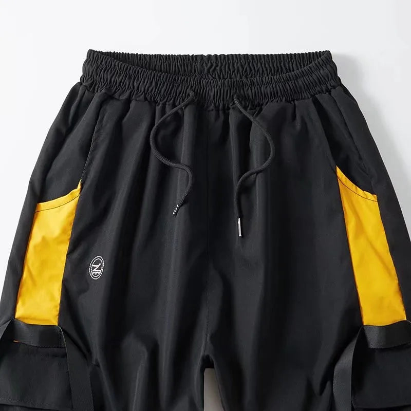 Men's new pants, men's Korean style trendy loose fitting student ins nine point chic casual workwear pants, trendy brand ankle b.