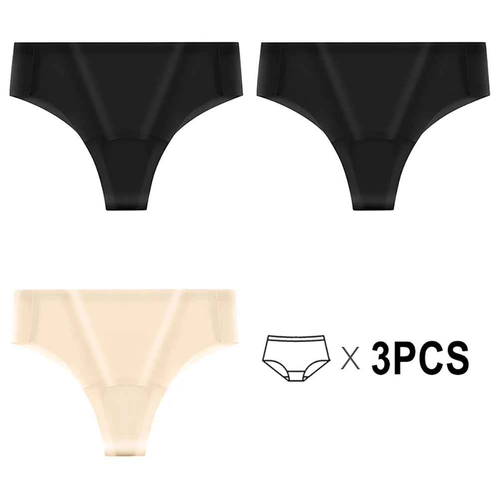 1/3Pcs Anti Camel Toe Panties Cameltoe Proof Underwear Camel Toe Concealer Thongs Seamless Panties Under Leggings.