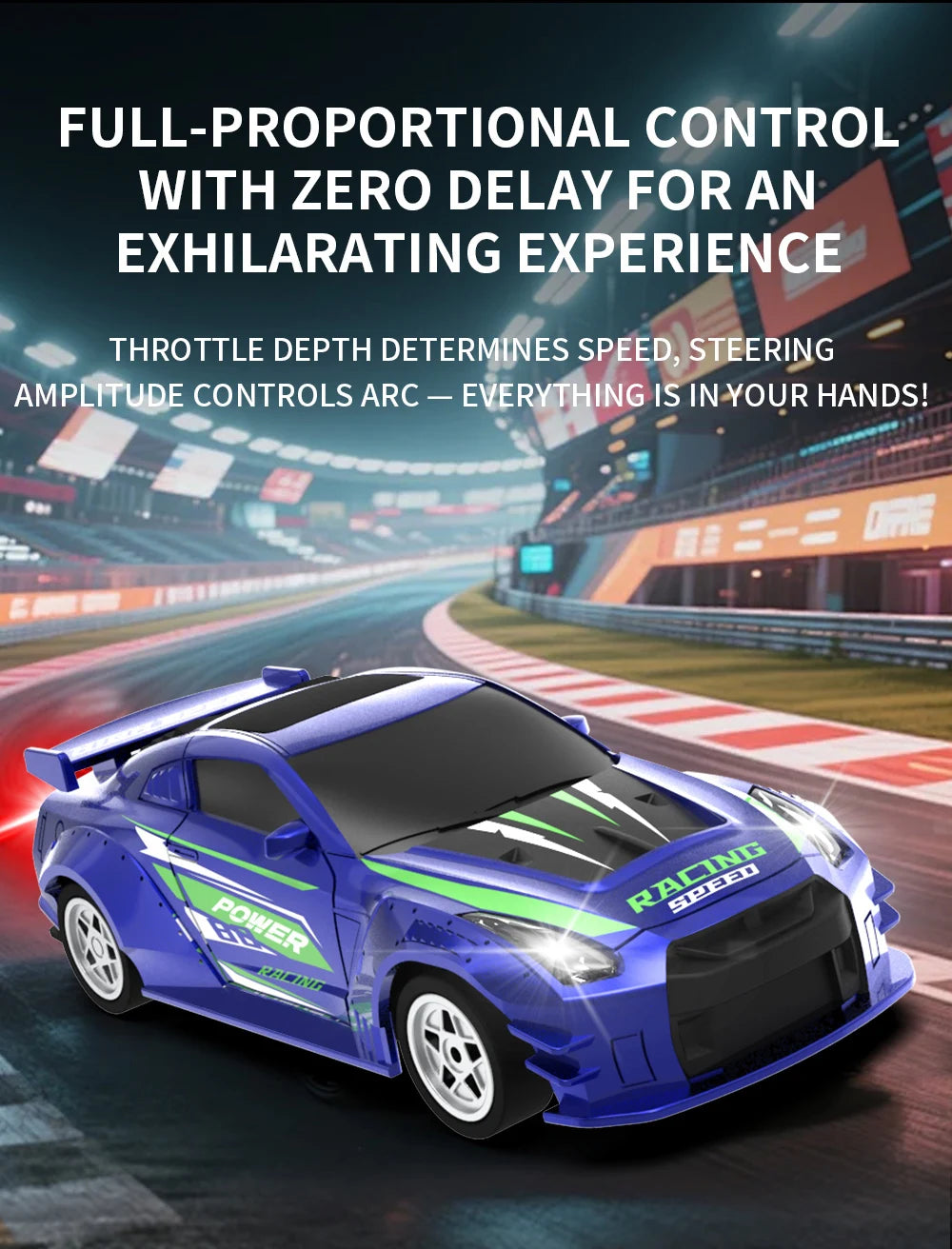 1:43 2.4G 4WD RC Drift Car with Gyroscope Fullly Proportion Remote Control Car JJRC C8827 Mini Racing Car Model Boy Toy Gift.