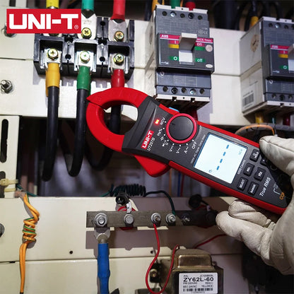 UNI-T Zangenmessgerät UT207B UT208B AC DC Amperometrische Zange Digitalmultimeter Amperemeter Zange Einschaltstrom Tester Werkstatt Werkzeuge