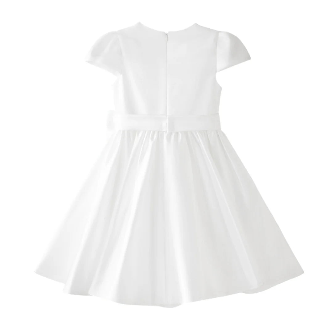 Prinzessin Mädchen Weißes Luxuskleid Blumenmädchen Hochzeitskostüm Größe 110-170 Weibliche Party Bühnenkleidung Kleider.