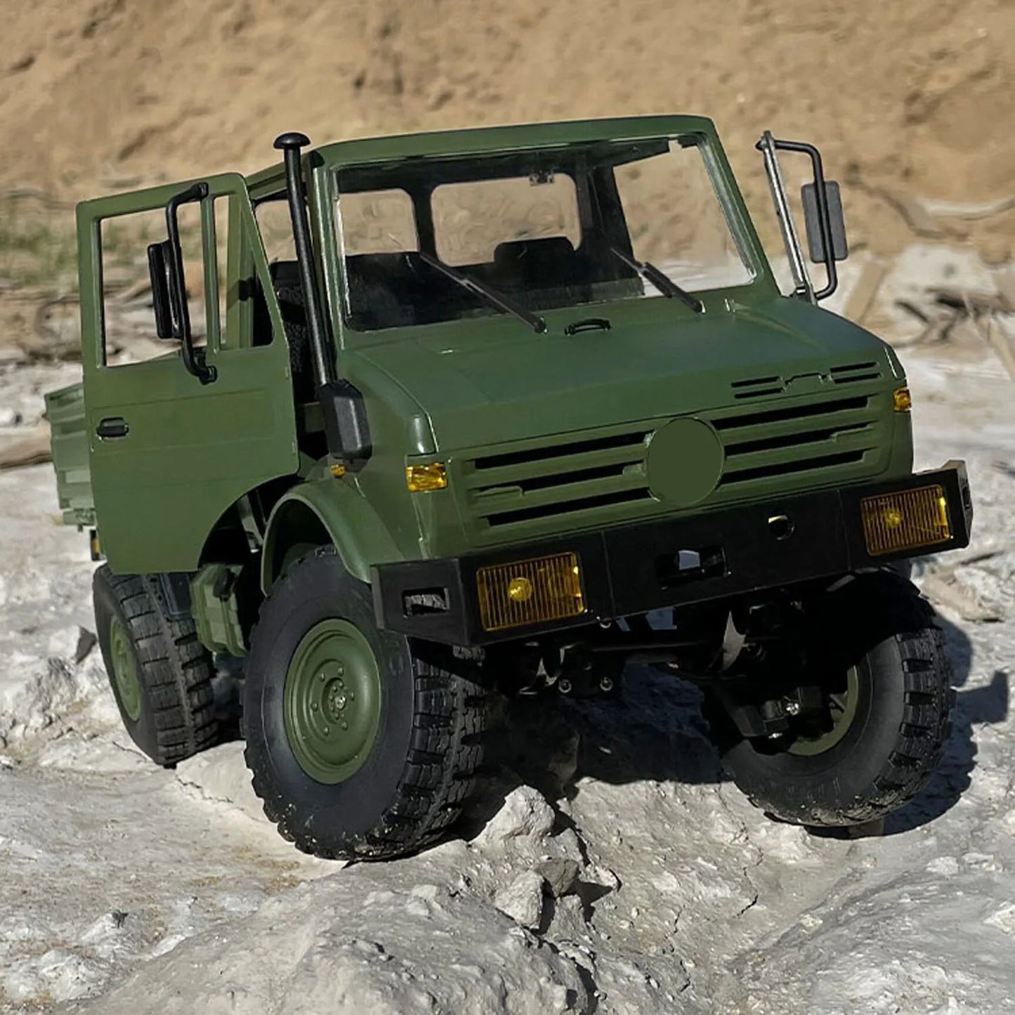 1/12 LDRC RC Crawler LDP06 Car Model 4×4 Off Road Vehicle Linear Speed Truck Remote Control Car 15KM/H Battery for Boys Toys.