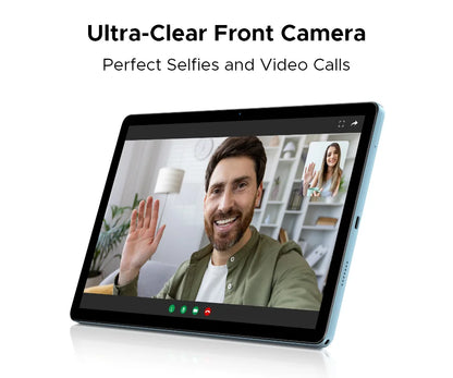 DOOGEE U11 Android 15 Tablet 11 Ultra-clear 90Hz Display 4GB RAM 128GB ROM 8580mAh Battery Dual Speaker Supports Widevine L1