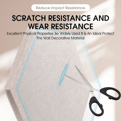 TOUO Acoustic Panel Sound Proof Decorative Wall Panels 12 PCS Acoustic Insulator High Density Noise Absorbing Isolator