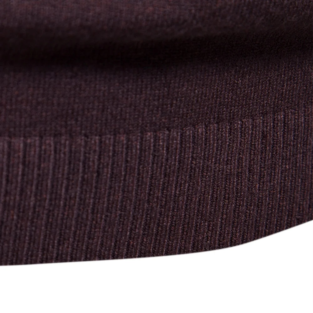 New Winter Turtleneck Thick Mens Sweaters Casual Turtle Neck Solid Color Quality Warm Slim Turtleneck Sweaters Pullover Men.
