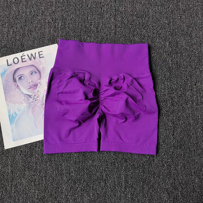 Summer Yoga Shorts Women Fitness Shorts Breathable Sports High Waist Running Shorts Cycling Shorts Workout Gym Sports Shorts.