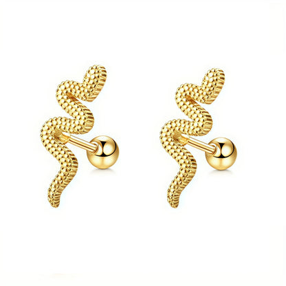 2Pcs 16G Stainless Steel Screw Back Stud Earrings for Women,Cubic Zerconia Cartilage Conch Helix Ear Piercing Jewelry.