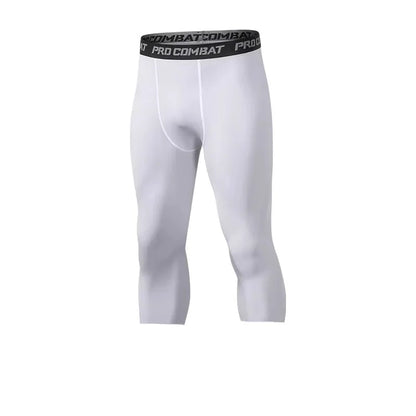 Herren-Kompressionshose, Strumpfhosen, coole, trockene Leggings, Sport-Baselayer-Laufhose, sportliches Training, aktive Shorts