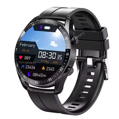2025 NFC Bluetooth Call Smart Watch Men Full Screen GPS Sports Bracelet Waterproof ECG Health Monitor SmartWatch for IOS Android