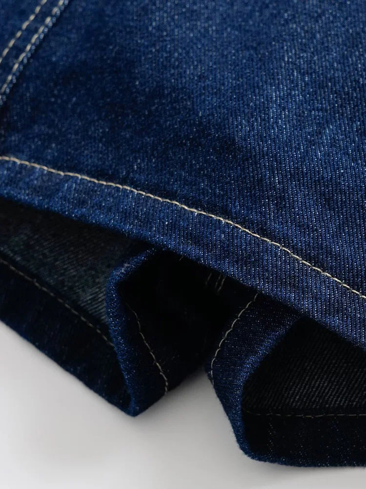 Women Fashion With Pockets Wrap Denim Shorts Skirts High Waist Zipper Fly Female Skort Mujer.