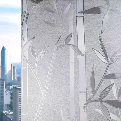 20x100cm Static Frosted Window Film Privacy Sticker For Bathroom Opaque Translucent Light Control Adhesive Glass Covering.