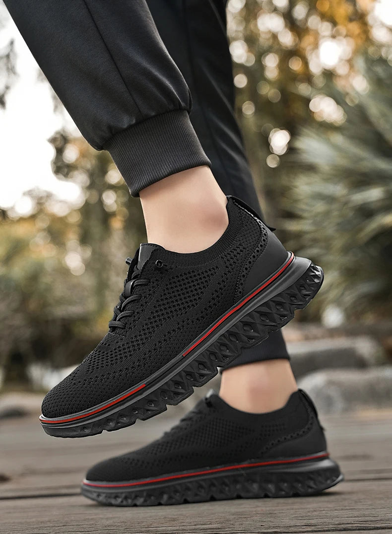 Men Sneakers Men Mesh Casual Shoes Fashion Lightweight Breathable Soft Soled Shoes Summer Outdoor Sports Fitness Large Size 48