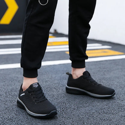 Men Women Knit Sneakers Breathable Athletic Running Walking Gym Shoes.