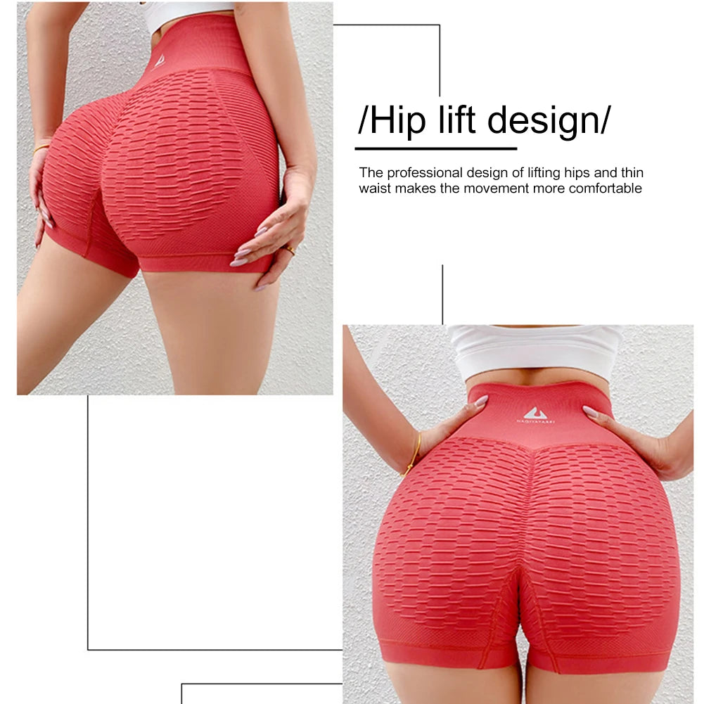 Workout Shorts for Women Butt Lifting Yoga Shorts High Waisted Running Shorts Tummy Control for Gym Running Workout Athletic.