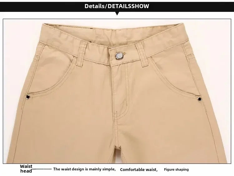 Frühling Sommer männer Hosen Farbe Gerade Bein Hosen Jugend männer Tragen Koreanischen Stil Slims Glättet Silhouette Dünne handel Hosen.