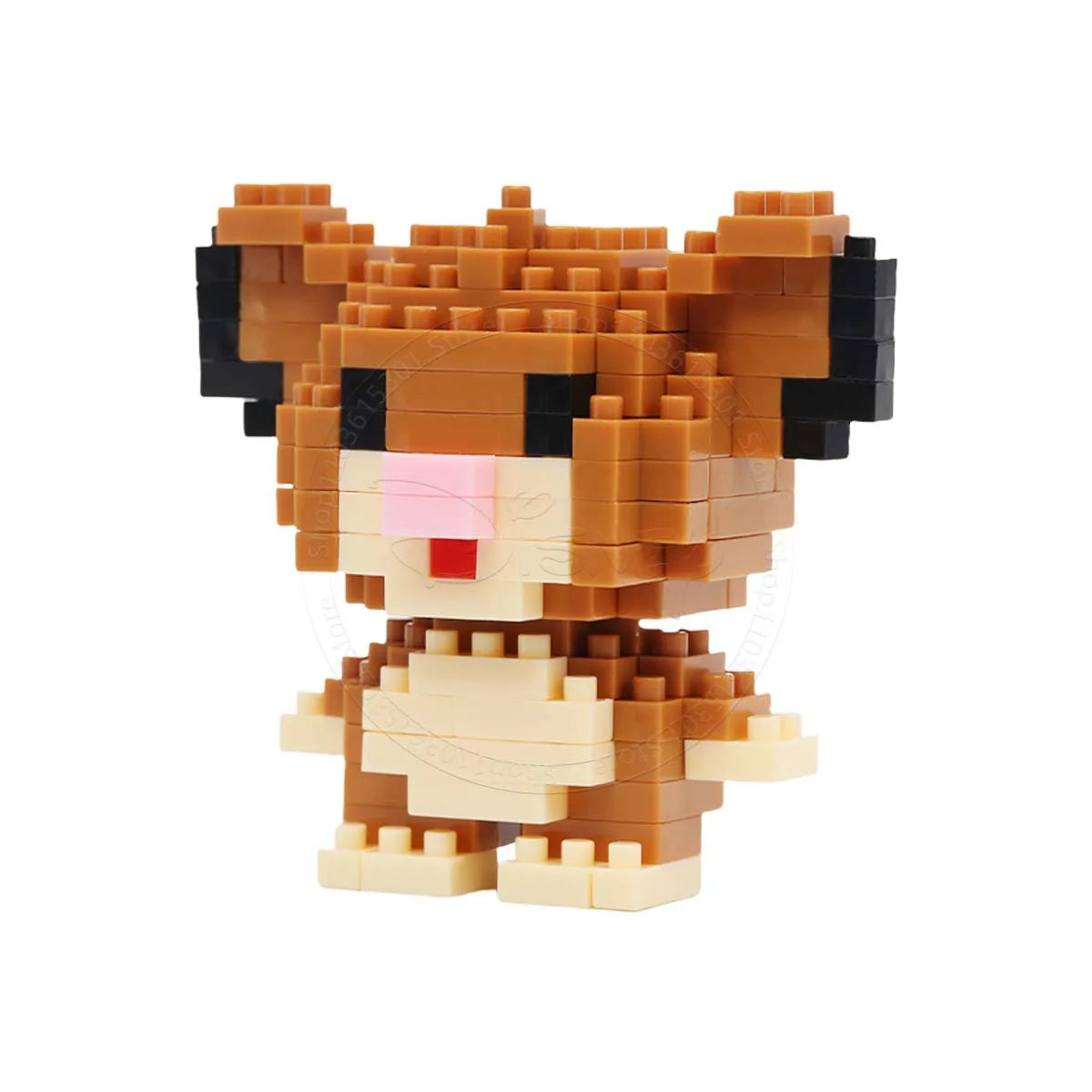 Stitch Disney Princess Elsa LinaBell Building Blocks Mickey Mouse Duck Mini Action Figures Blocks Assemble Toys Brick Kids Gifts.