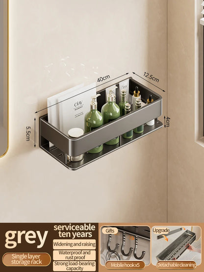 Bad regal Bad regal Toilette Aluminium Hänge gestell Bad Veranstalter hängen Küche Lagerung