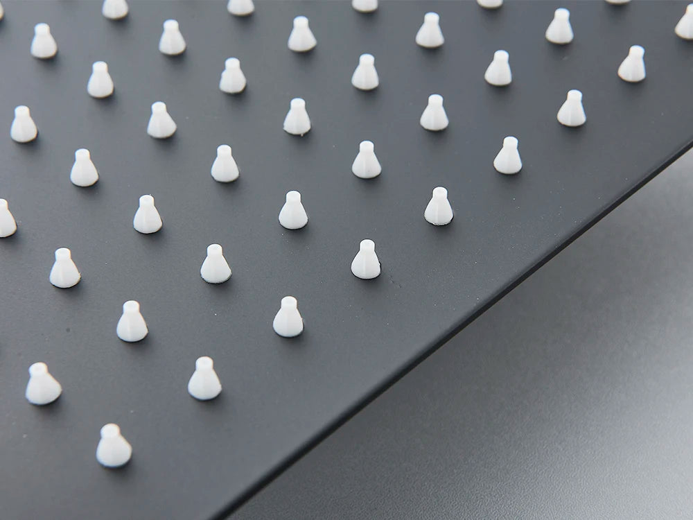 Bathroom Shower Head Chrome Ultrathin Rainfall Bath Head Wall Mounted Stainless Steel Bathroom Shower Accessories