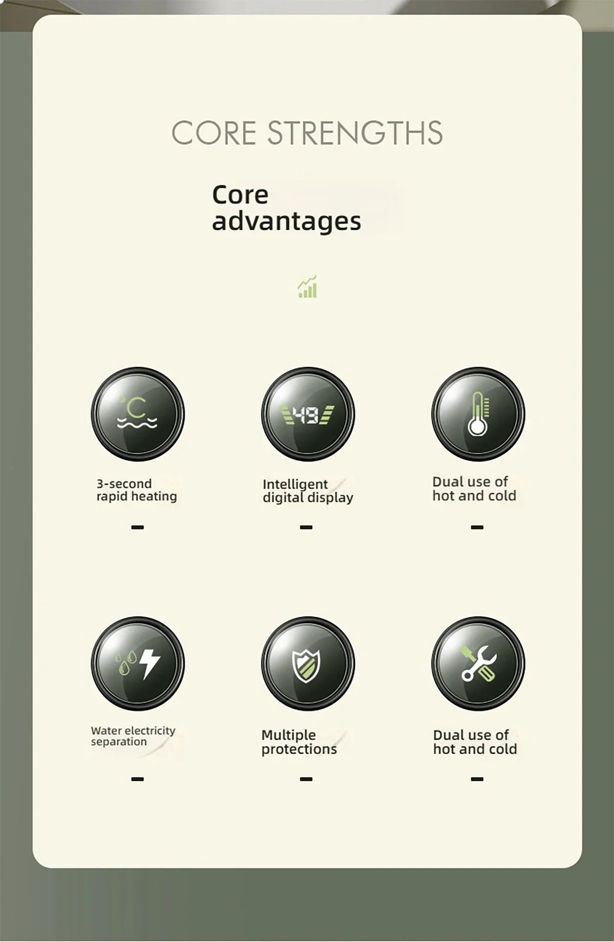 Electric Hot Cold Mixer Tap 3000W Instant Heating Faucet 360 Degree Rotation Fast Heating Tap Digital Kitchen Bathroom Supplies