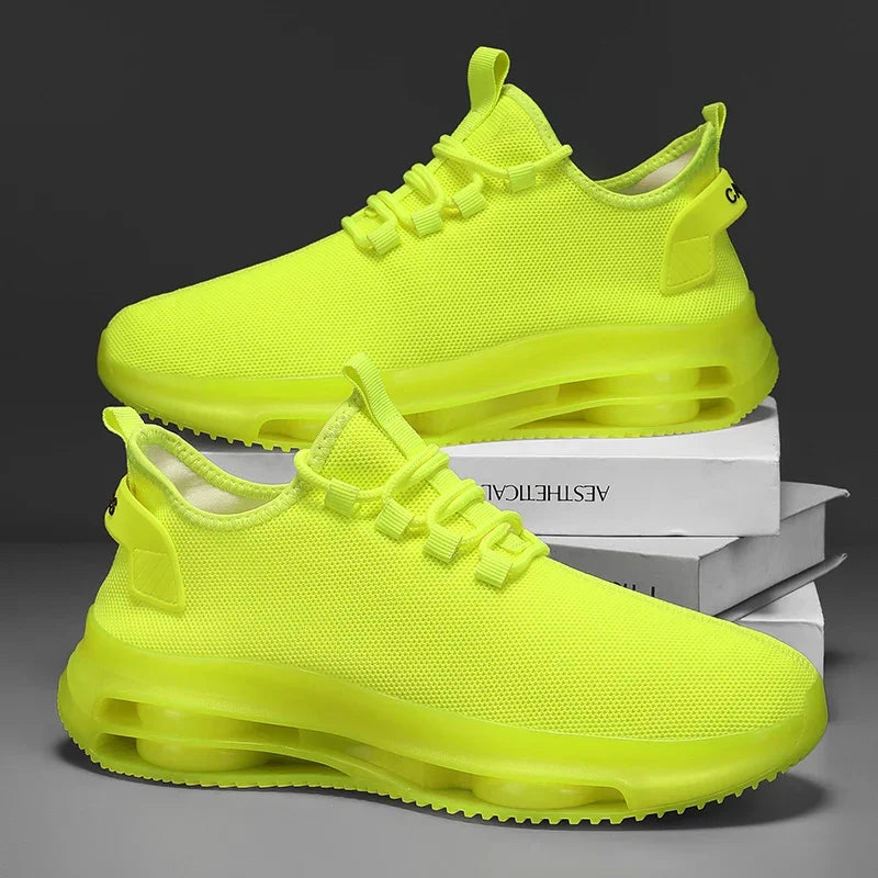 MAEDEF männer Casual Turnschuhe Sommer Mesh Turnschuhe Atmungsaktiv Männlichen Casual Sport Schuhe Tennis Wandern Plattform Herren Laufschuhe.