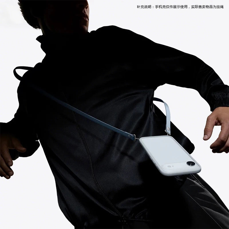 High End Official Magnetic Woven Strap for Orginal Iphone 17 Pro Max 17 Air Phone Crossbody Lanyard Anti-loss Apple Strap.