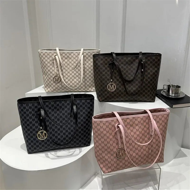 Stylish Tote Bag, Vintage Handbag, Large Underarm Shoulder Bag for Women Suitable for Daily Use, Work, Outdoor, Travel, Shopping.