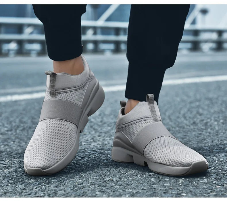 Men Shoes New Loafers Comfortable Fashion Mesh Man Casual Sneakers Couple Shoes Lightweight Non-slip Walking Footwear Size 48