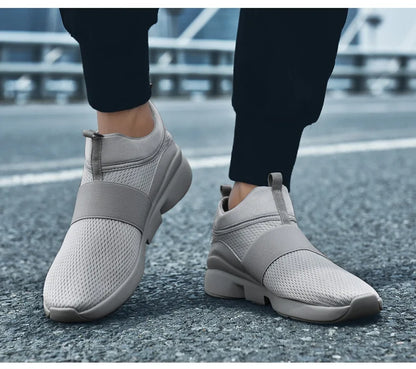 Men Shoes New Loafers Comfortable Fashion Mesh Man Casual Sneakers Couple Shoes Lightweight Non-slip Walking Footwear Size 48