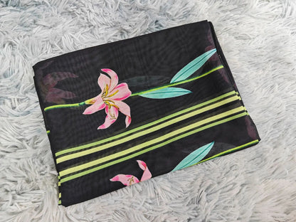 Uni Islamic Clothing Modest Abaya Women Muslim Dress Front Open Printed Abaya 2025 With Hijab Scarf Two Piece Set for Summer