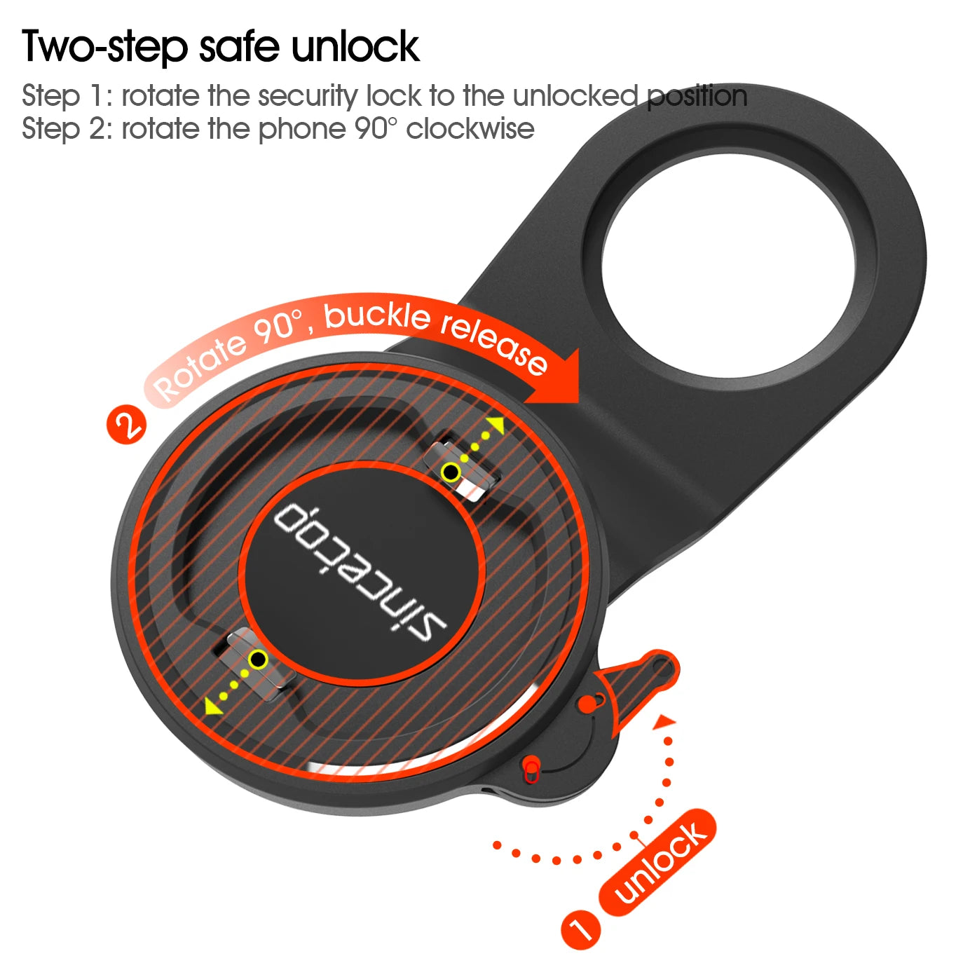 Bike Stem Phone Mount,Mountain Bicycle Phone Holder,Universal Aluminum Handlebar Cell Phone Cycling MTB Quick Attach/Detach.