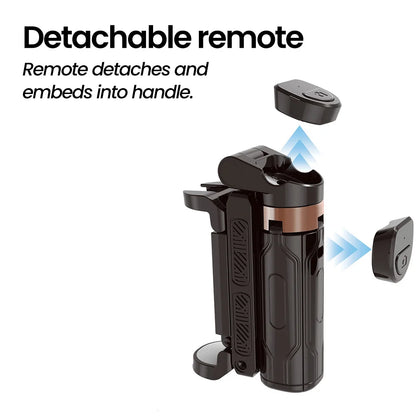 Elough Selfie Stick Tripod Phone Stand Shooting Aid Wireless Bluetooth Remote Extendable Portable Phone Holder For Live Broadcas.