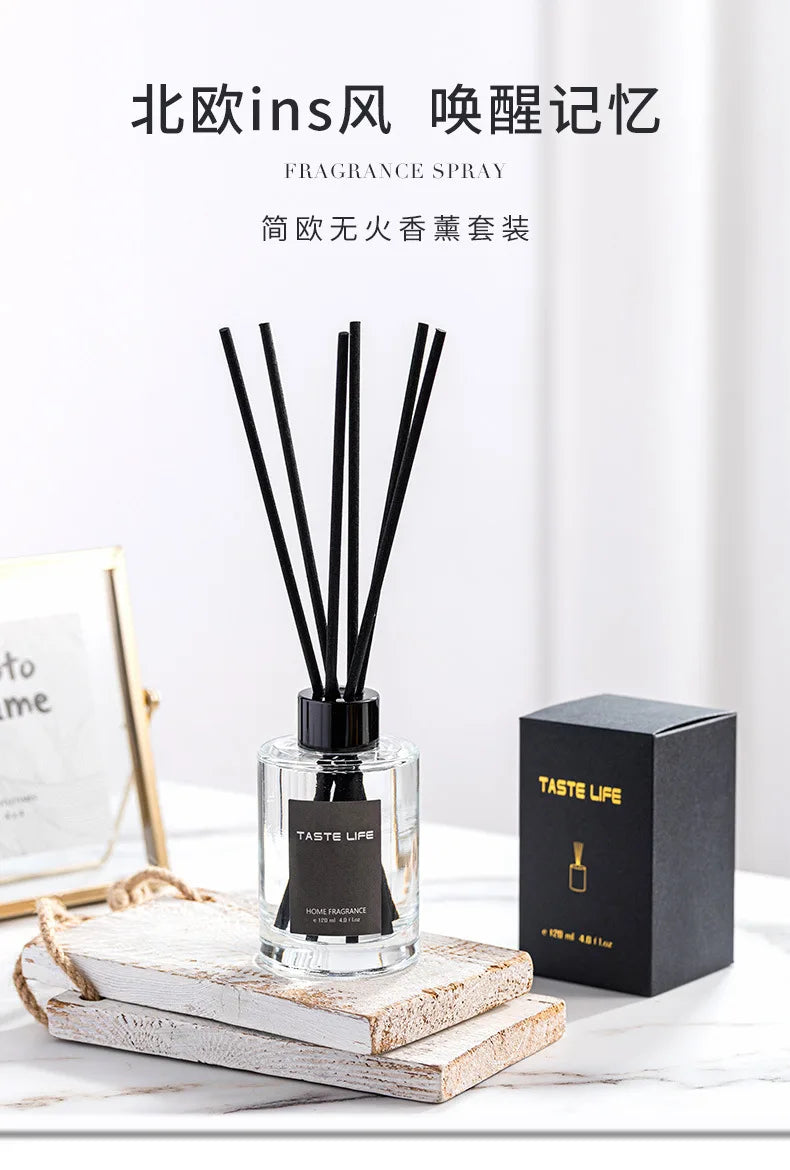 Fire-free aromatherapy 120ml essential oil Hotel home air continuous fragrance Toilet deodorant mosquito repellent aromatherapy.