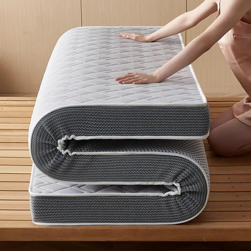 Naturlatex-Matratze, Zuhause, Schlafzimmer, Tatami, Memory, Wattepad, gepolstert, Vermietung, einzelner Studentenwohnheim, verdickt