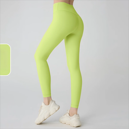 Women's High Waist Butt Lift Yoga Pants - No Camel Toe, Buttery Soft Naked Feeling, Peach Hip, Seamless Gym Running Leggings