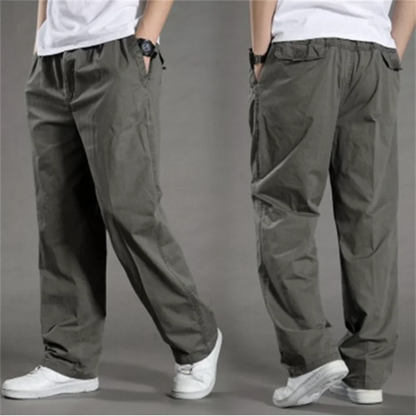 FGKKS 2024 Outdoor Casual Pants For Men Solid Color Large Pocket Breathable Pants High Quality Design Hot Casual Pants For Men.
