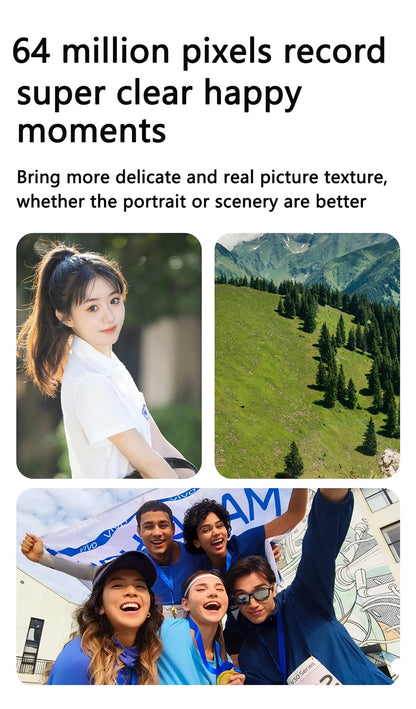 Xiaomi 6K HD Digital Camera 6400W Pixel Student CCD Portable Campus Mini Camera Retro Portable Camera Travel Campus Beginners.