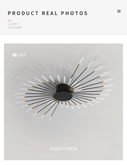 Moderne Led Feuerwerk Anhänger Lampen für Wohnzimmer Schlafzimmer Kronleuchter Led Decke Hängen Lampe Hause Einrichtungs beleuchtung