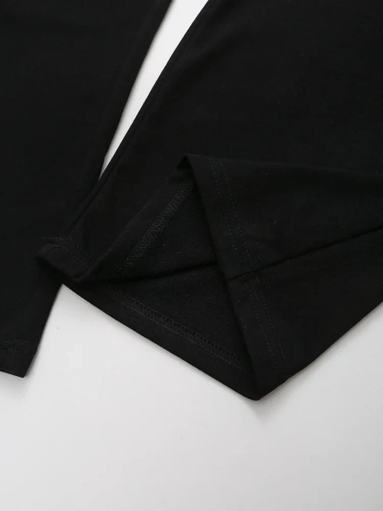 HH Women Casual Sport Pant Suit Vintage Solid Short Sleeve O Neck T-Shirt + Drawstring Jogging Pants Woman Commuting Sets