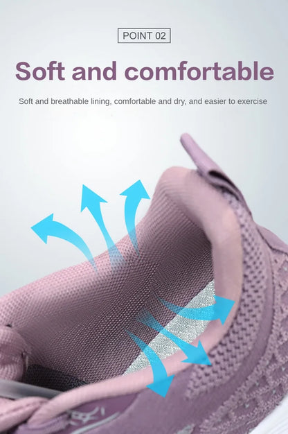 2025 Spring Women's Casual Sports Shoes Breathable and Comfortable Outdoor High Quality Single Shoes Trendy Women's Shoes.